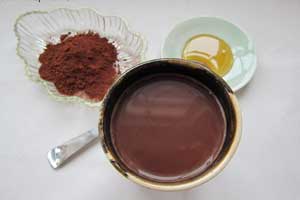 рецепт какао маски для кожи