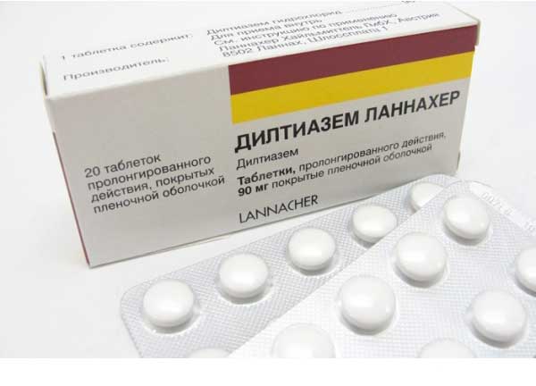 Дилтиазем: использование Дилтиазем: инструкция по применению