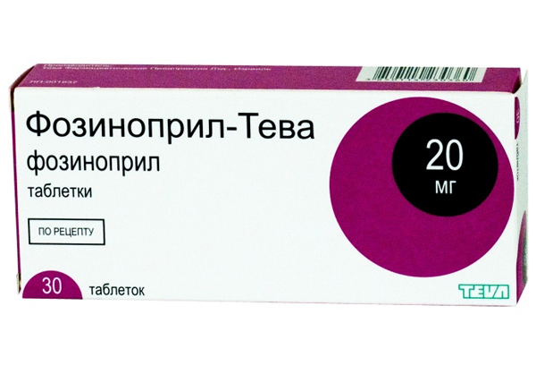 Фозиноприл: использование Фозиноприл: инструкция по применению
