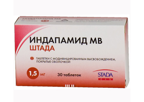 Индапамид: использование Индапамид: инструкция по применению