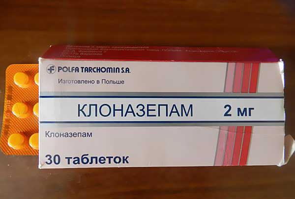 Клоназепам: использование Клоназепам: инструкция по применению