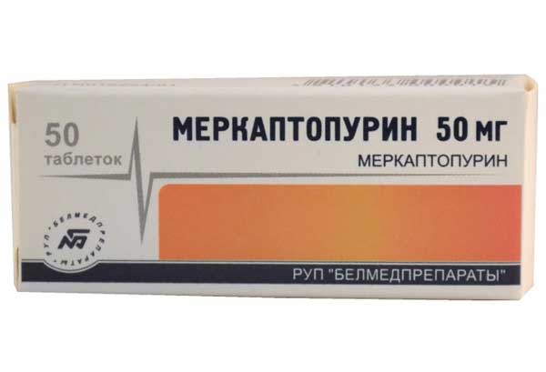 Меркаптопурин: использование Меркаптопурин: инструкция по применению