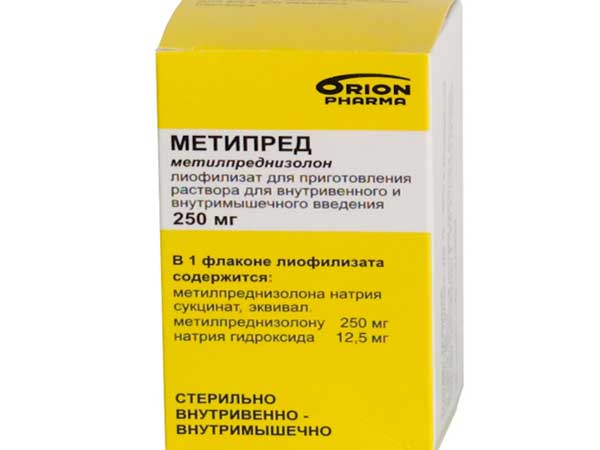 Метипред (инъекции): инструкция по применению Метипред (инъекции): инструкция по применению
