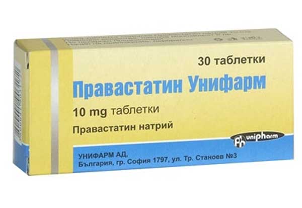Правастатин: использование Правастатин: инструкция по применению