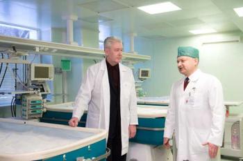 Сергей Собянин посетил ДКБ им. Сперанского Сергей Собянин посетил ДКБ им. Сперанского