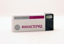 Финастерид: использование Финастерид: инструкция по применению